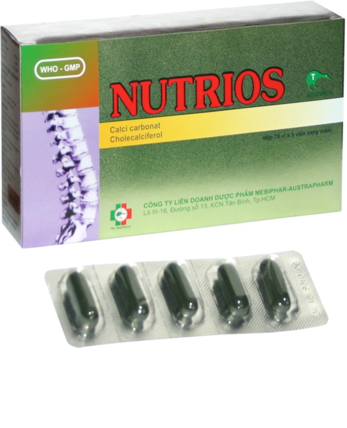 Nutrios là thuốc chữa bệnh gì, có tác dụng gì, giá bán bao nhiêu?