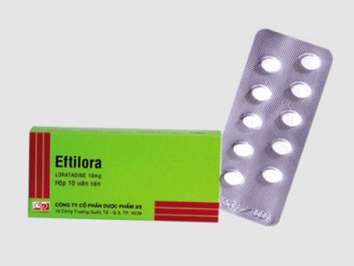 Eftilora  là thuốc chữa bệnh gì, có tác dụng gì, giá bán bao nhiêu?