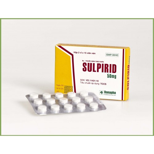 Sulpirid 500mg là thuốc chữa bệnh gì, có tác dụng gì, giá bán bao nhiêu?