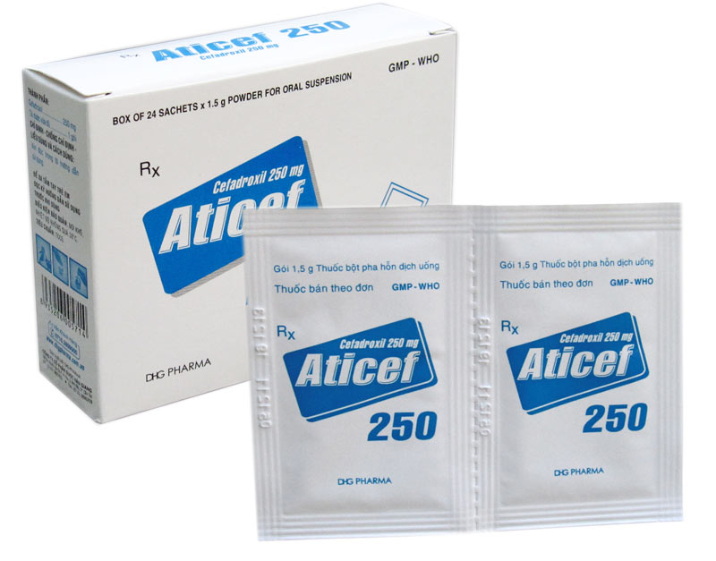 Aticef  là thuốc chữa bệnh gì, có tác dụng gì, giá bán bao nhiêu?