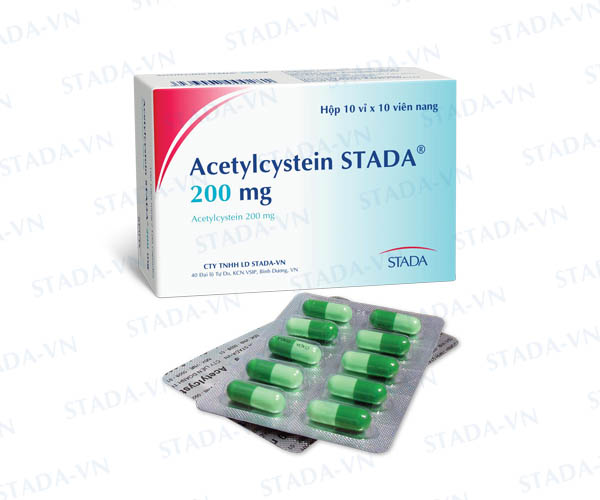 Acetylcystein stada 200mg là thuốc chữa bệnh gì, có tác dụng gì, giá bán bao nhiêu?